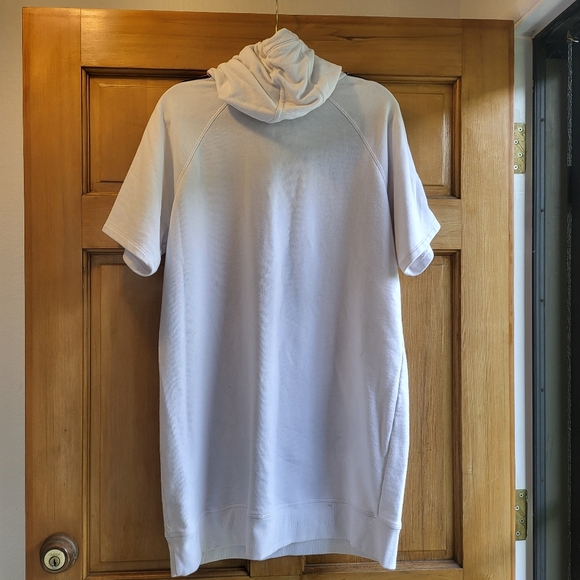 DKNY Sport White Dress with Side Stripes Size Large - Picture 5 of 10